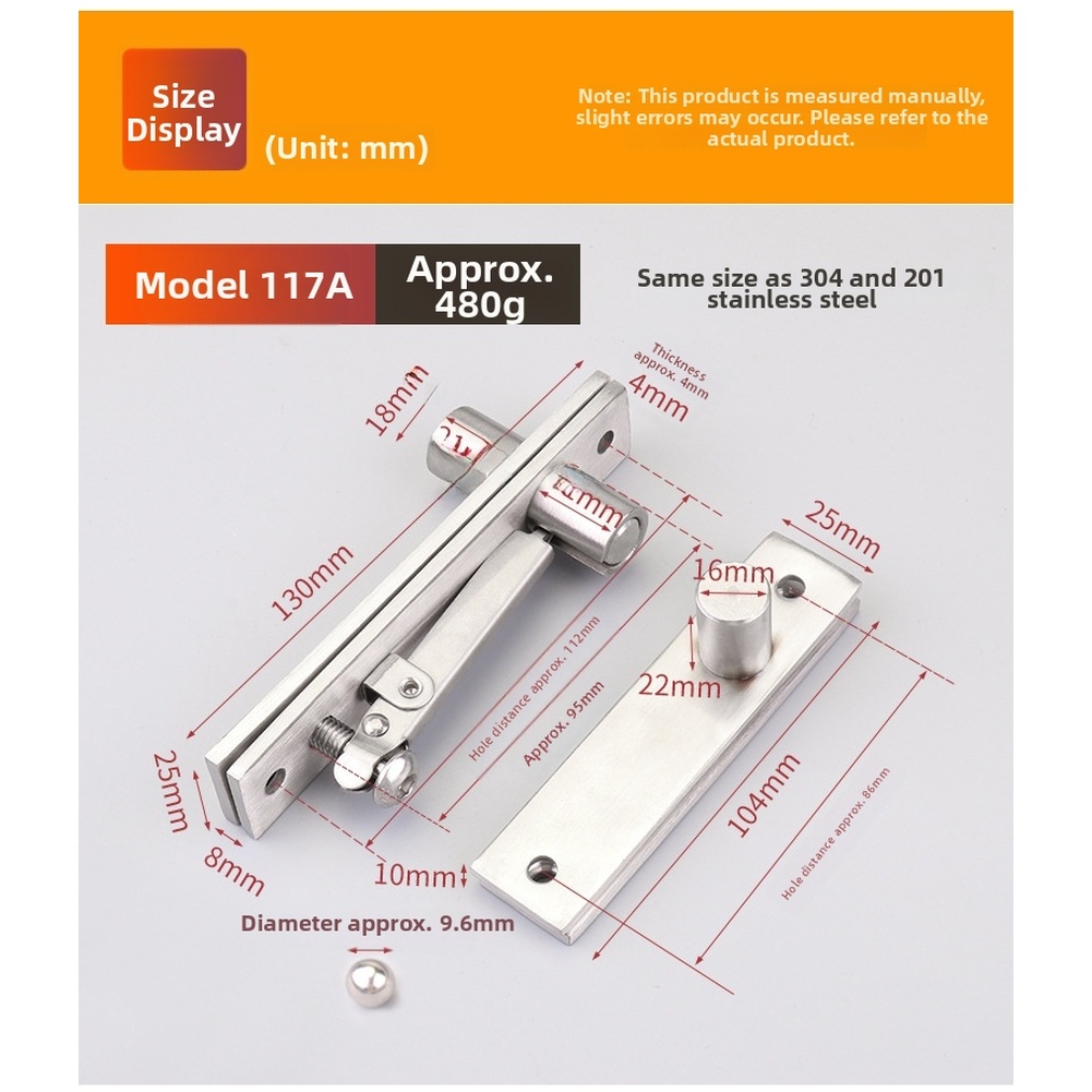 Woodworking Terms - 304 Stainless Steel Concealed Hinge for