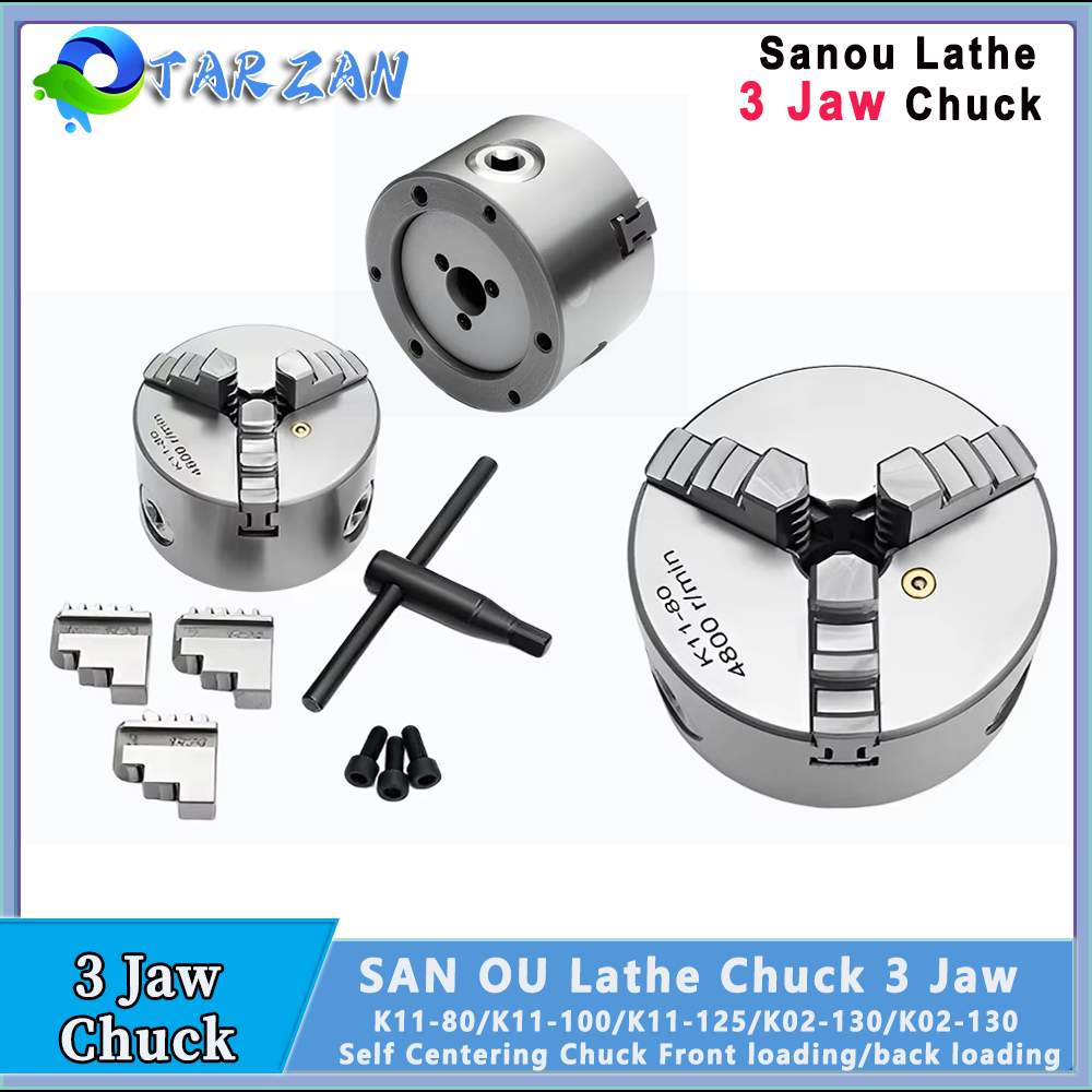 Woodworking Lathe Chuck - SANOU Self Centering Lathe Chuck 3