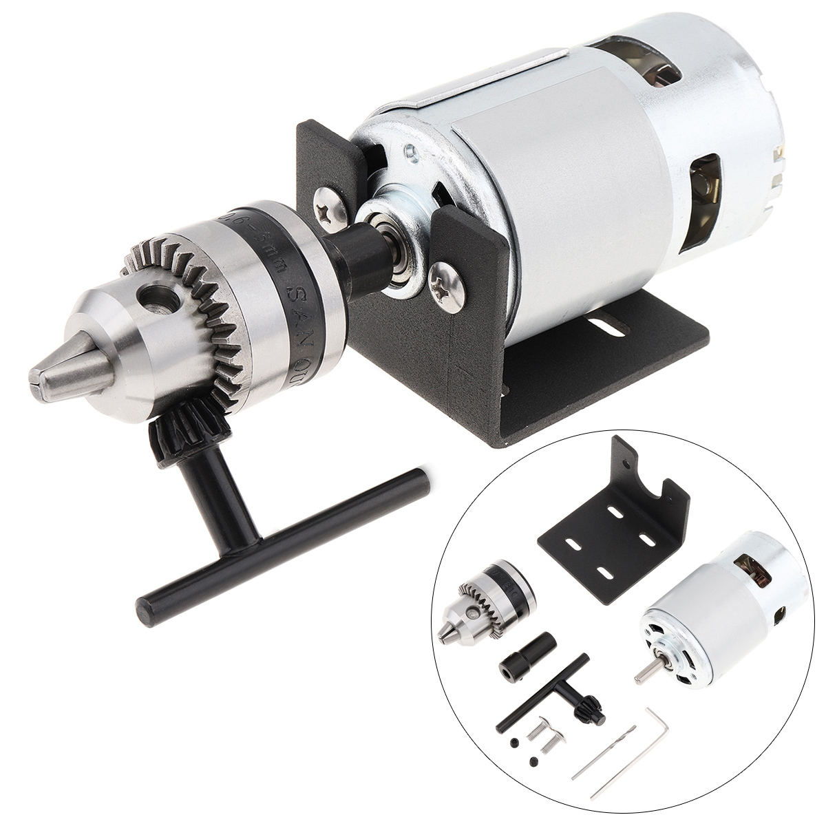 Woodworking Lathe Chuck - Hàng Mới Về 12-24V Tiện Báo
