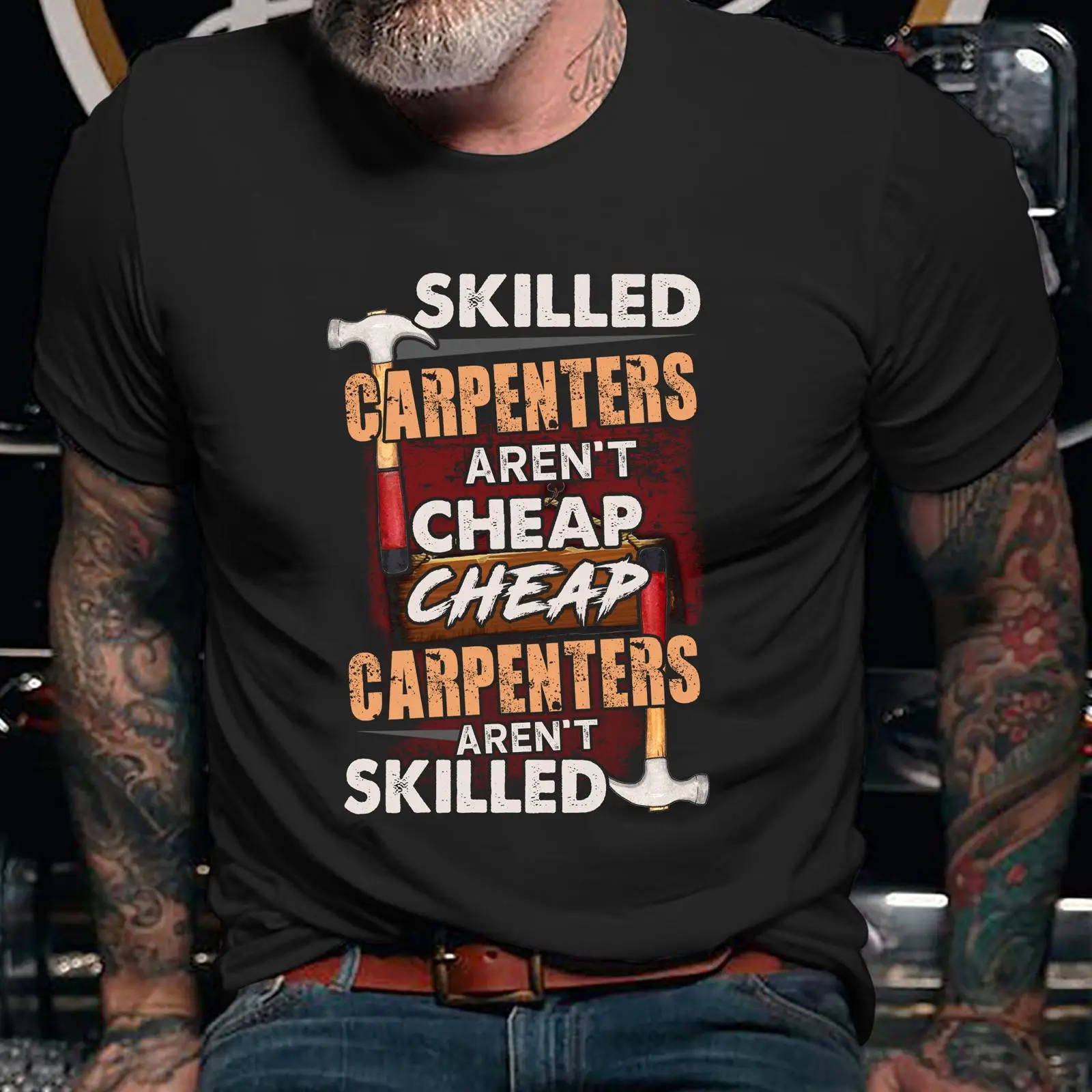 Woodworking Quotes Funny - Skilled Carpenters Aren't Cheap Funny Quote