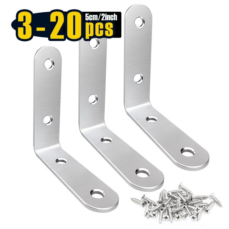 3-20 Pcs L Bracket Stainless S - đánh giá và giá Woodworking X Brace