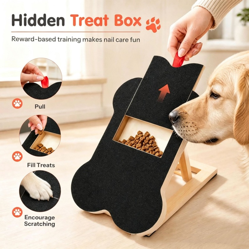 Wooden Dog Nail Scratch Board  - đánh giá và giá Woodworking Files