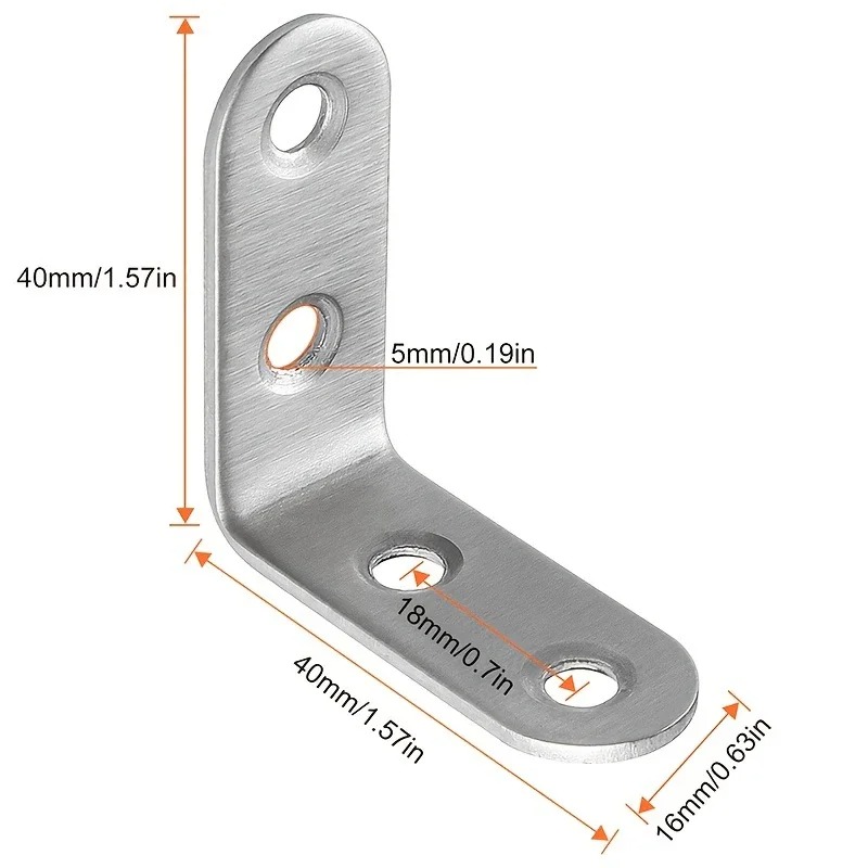 6Pcs Stainless Steel 90 Degree - đánh giá và giá Woodworking X Brace