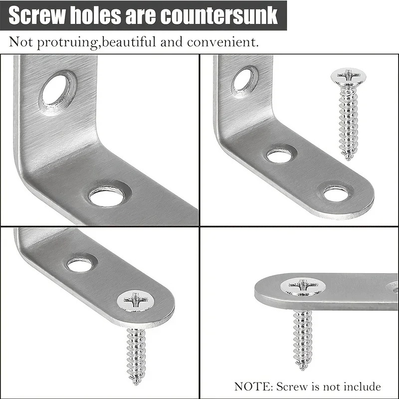 6Pcs Stainless Steel 90 Degree - đánh giá và giá Woodworking X Brace