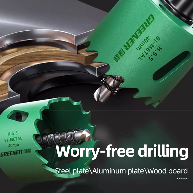 19-127mm Hole Saw Cutting Set  - đánh giá và giá Woodworking Drill Bits