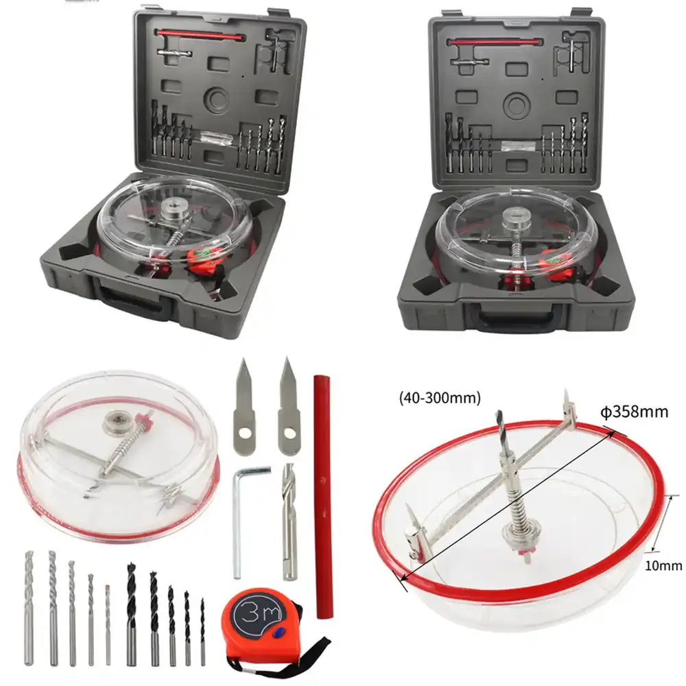 Adjustable Hole Saw Cutter Dri - đánh giá và giá Woodworking Drill Bits