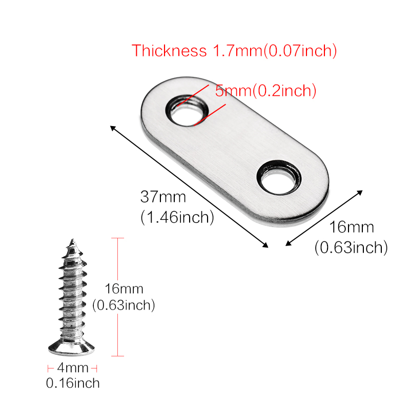5-40 pcs Straight Flat Corner  - đánh giá và giá Woodworking X Brace
