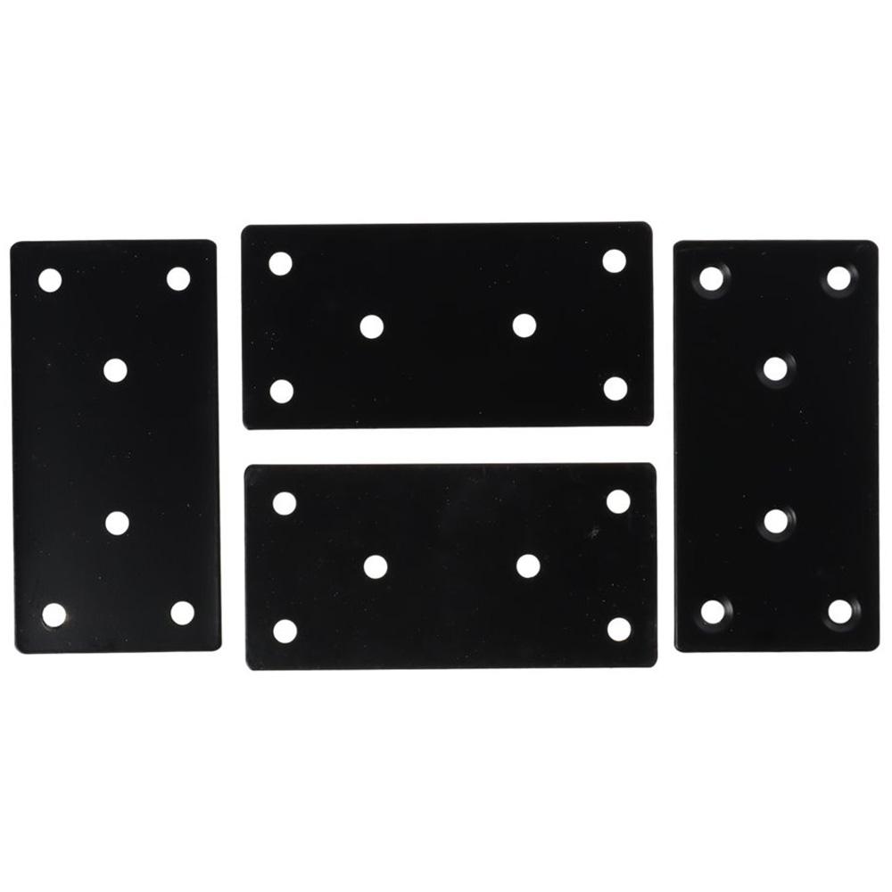4PCS 3.94 x 1.97 inch Black Fl - đánh giá và giá Woodworking X Brace