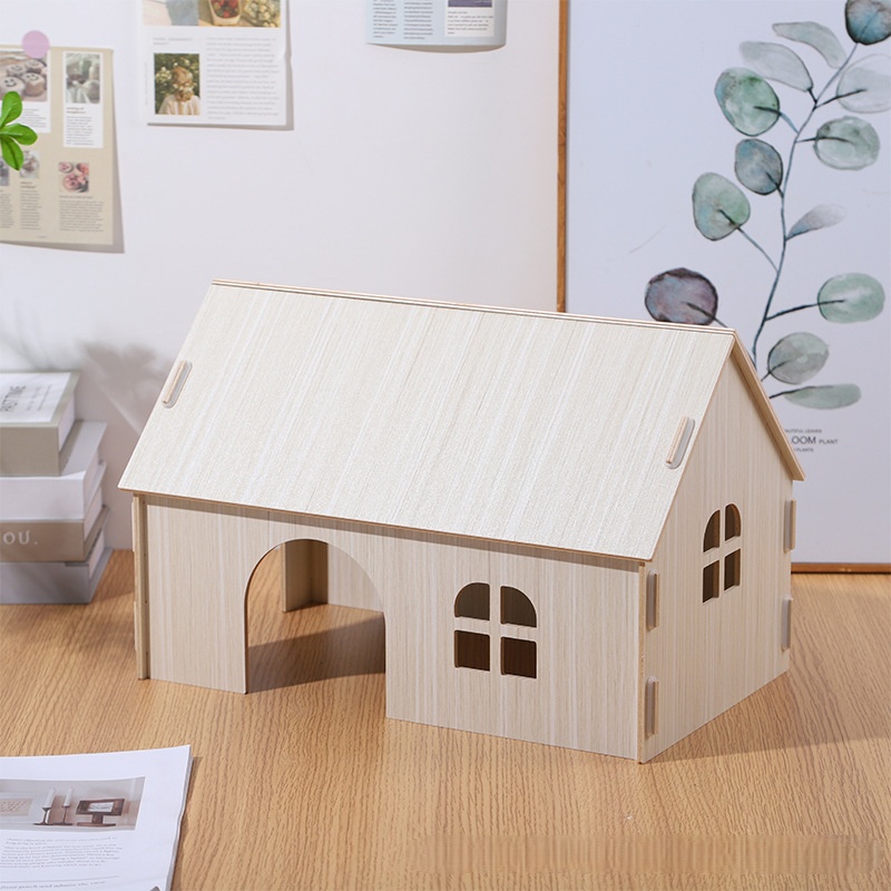 Dragon Cat Wooden Nest House D - đánh giá và giá Woodworking Rabbet