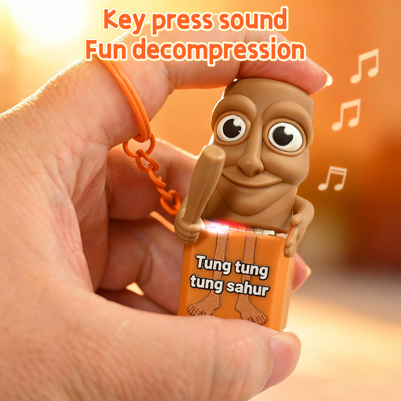 Tung tung tung Sahur Keychain  - đánh giá và giá Woodworking Ideas