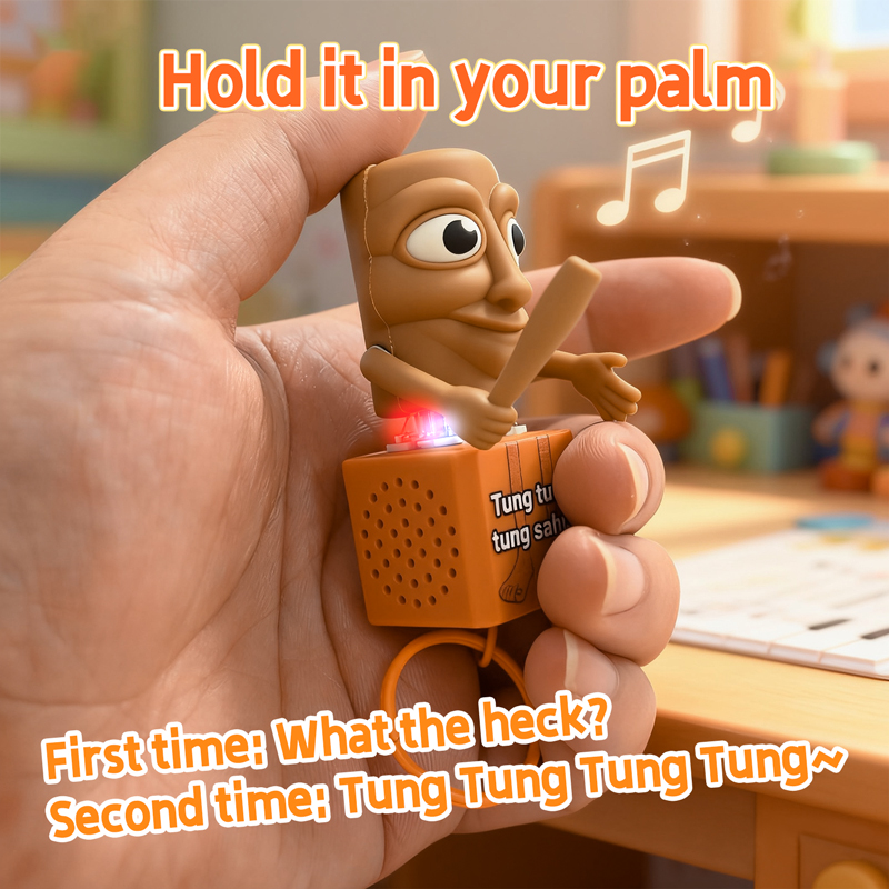 Tung tung tung Sahur Keychain  - đánh giá và giá Woodworking Ideas