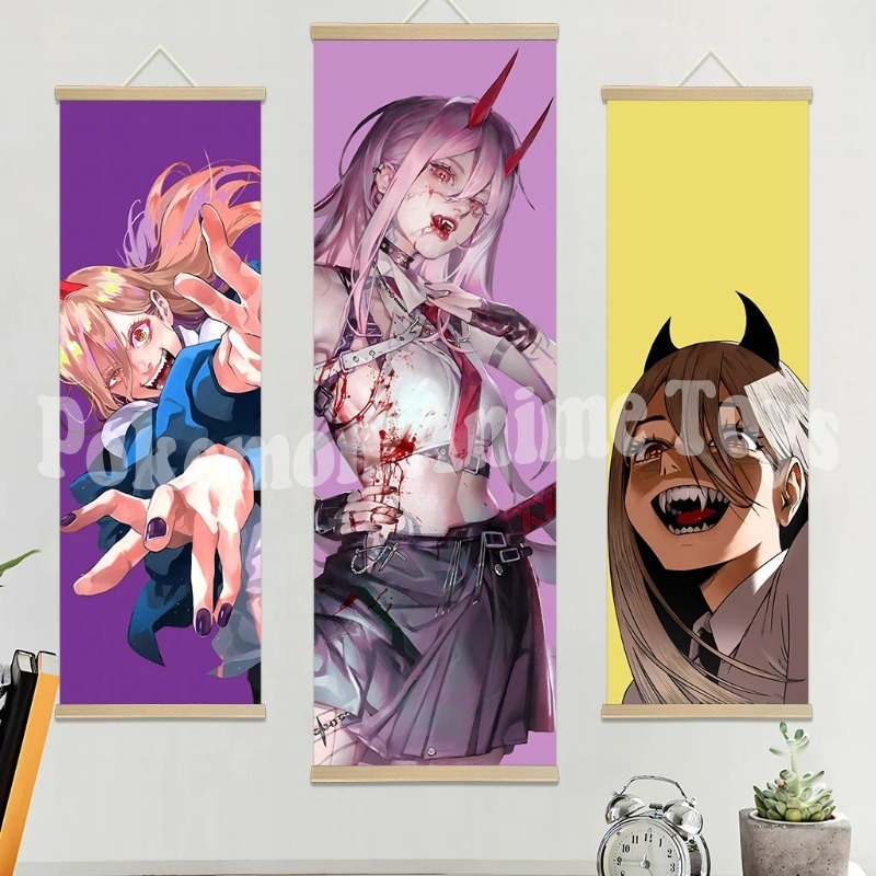 Chainsaw Man Anime Poster Wood - đánh giá và giá Woodworking Ideas