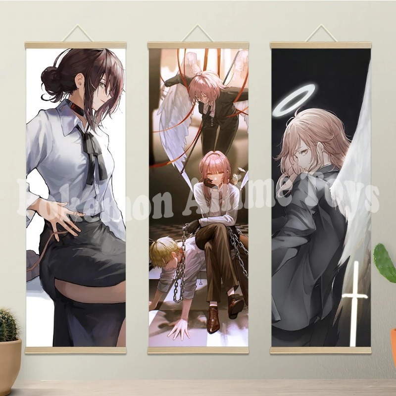 Chainsaw Man Anime Poster Wood - đánh giá và giá Woodworking Ideas