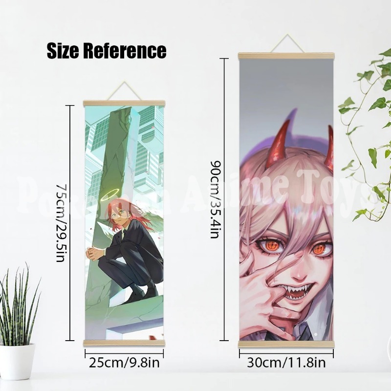 Chainsaw Man Anime Poster Wood - đánh giá và giá Woodworking Ideas
