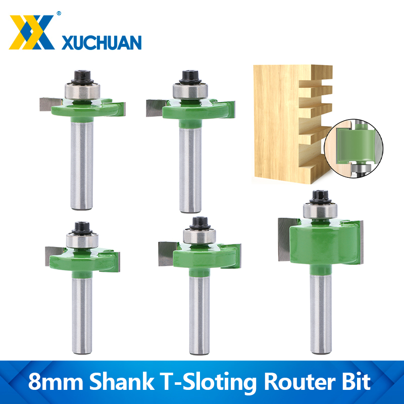 1pc 8mm Shank T-Sloting Router - đánh giá và giá Woodworking Rabbet